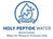 Holy Peptide Water - Home