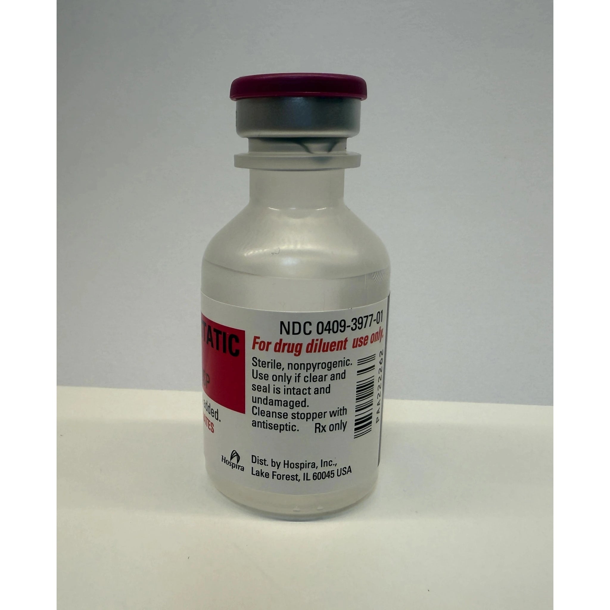 30ml Bacteriostatic Water for Injection, Hospira - Single